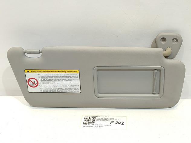 PARASOLE ALETTA LATO PASSEGGERO HYUNDAI i30 Serie 852022L060TX G4FA (0711) - Foto 2