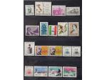 ITALIA 1970-1974 lotto di 101 francobolli