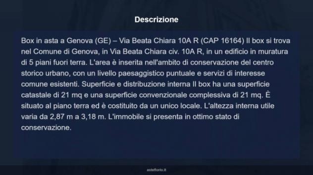 Immobile in asta di 21 m² in vendita a Genova - Foto 10