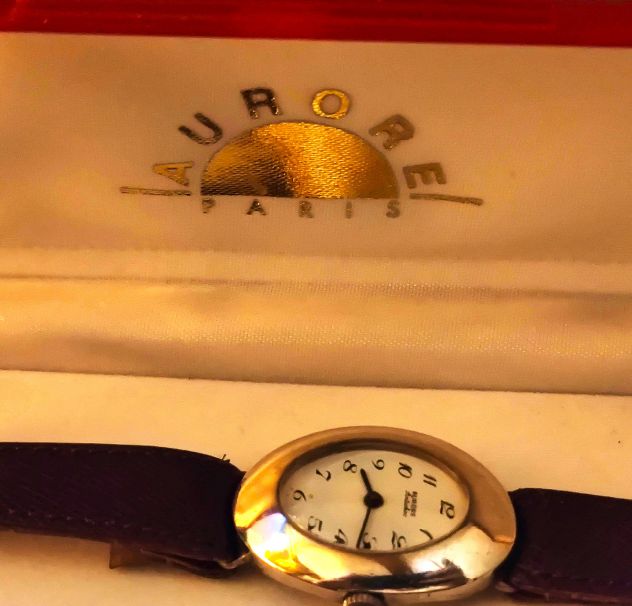 OROLOGIO DONNA AURORE IN ARGENTO CON BOX. - Foto 9