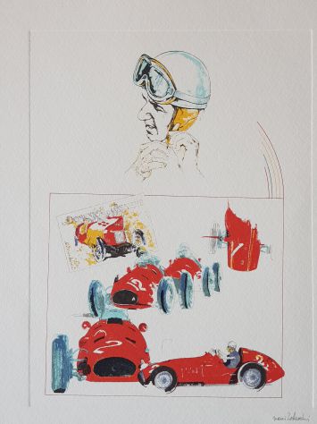 Nani Tedeschi litografie 1994 Galleria Ferrari - Foto 5