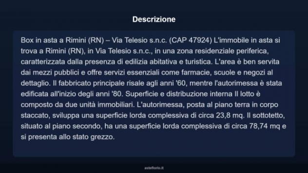 Immobile in asta di 23 m² in vendita a Rimini - Foto 3