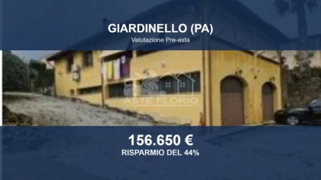 Immobile in asta di 351 m², box auto in vendita a Giardinello