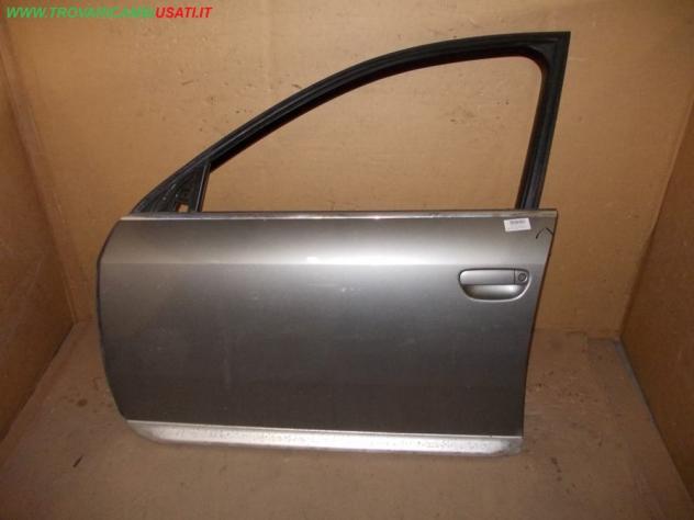 PORTA ANT.S. GRIGIO MEDIO CON SERR. AUDI A4 (8E)  Carrozzeria  Lamierati esterni  Porte  Porta ant. sx. AUDI - A6 4 porte - 01-07-2001 - 01-04-2004, A