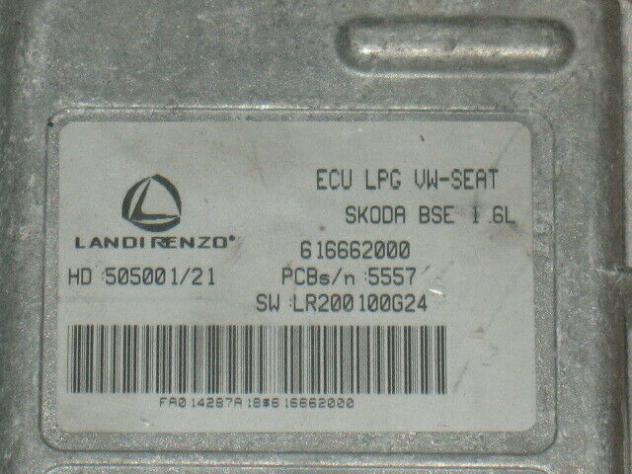 616662000 ECU landi renzo gpl lpg gas golf skoda touran 1.6 616662000 - Foto 2