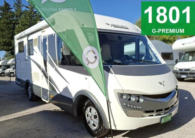 MOTORHOME MOBILVETTA DUCATO SEMIDINETTE LETTI GEMELLI BASCULANTE GARAGE CLIMATIZZATORE FOTOVOLTAICO CAMPEGGIO CAMPER USATI GENERALI 1801