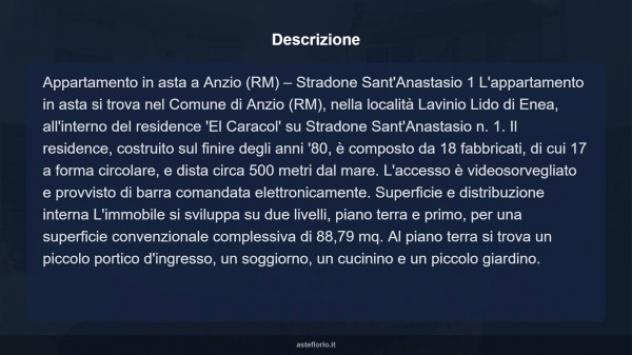 Immobile in asta di 88 m² in vendita a Anzio - Foto 10
