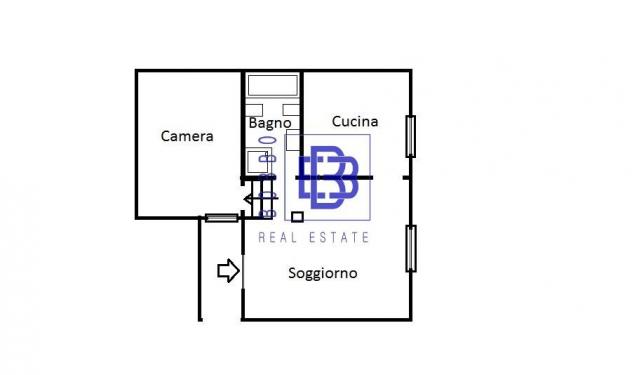 Bilocale comodo stile vecchia milano - Foto 20