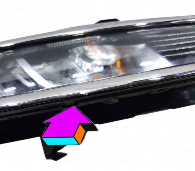 LUCE DIURNA ANT DX CITROEN C3 Serie 9820877880 (16) - Foto 8