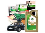 Kit Tagliando Castrol 4 Filtri + 5LT Olio 5W30 LL per Vw Golf VI 2.0 TDI