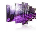 Quadro Foresta Viola 100x50 E 200x100 ARREDALACASA
