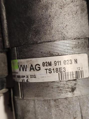 MOTORINO D' AVVIAMENTO AUDI A3 Sportback Serie (8PA) 02M911023N BMM diesel 1968 (0408) - Foto 2