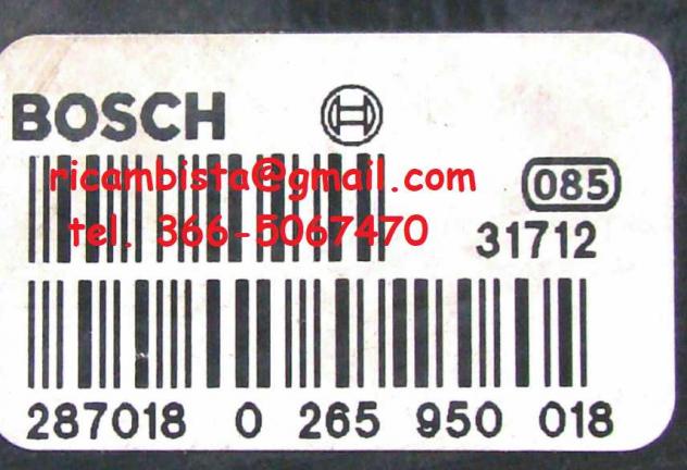 0265950018 Alfa Romeo 156 gruppo ABS centralina Bosch - Foto 2