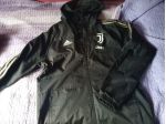 Giacca antivento impermeabile nera Juventus Originale Tg M