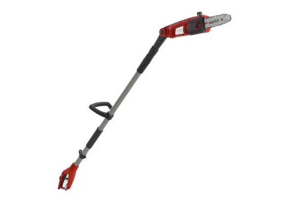 Potatore elettrico a filo su asta telescopica 220-320cm lama 19cm