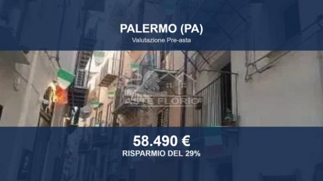 Immobile in asta di 66 m² in vendita a Palermo