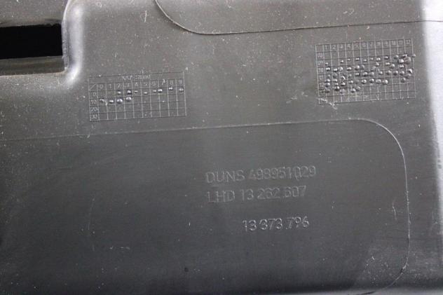 13373796 CASSETTO PORTAOGGETTI CRUSCOTTO LATO DESTRO OPEL ASTRA J SW 1.4 G 103KW 6M 5P (2013) RICAMBIO USATO 13262607 - Foto 5