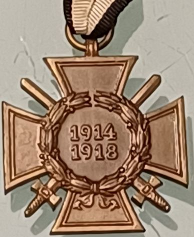 Croce d'onore della guerra mondiale Germania 1934. - Foto 5
