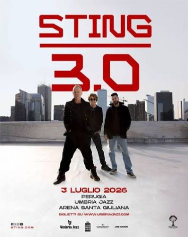 Vendo biglietti Sting 3.0 Tour  3 luglio 2026 platea in piedi