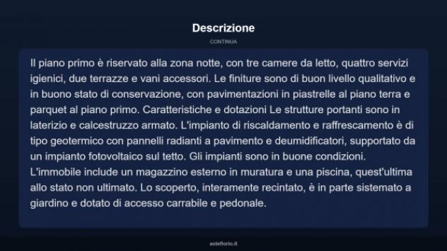 Immobile in asta di 694 m² con più di 5 locali e box auto in vendita a Mirano - Foto 13