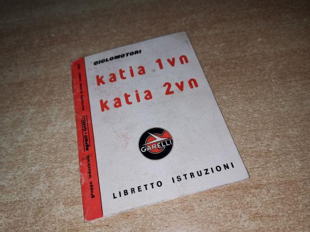 Libretto istruzioni Uso Manutenzione Garelli Katia 1 2vn kick GR