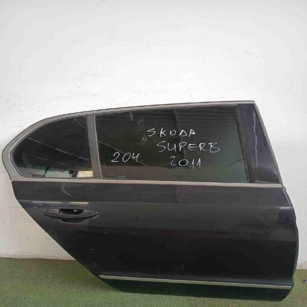 PORTIERA POSTERIORE DESTRA SKODA Superb 2° Serie (08)