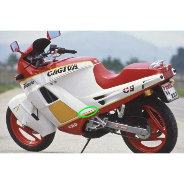 Adesivo Electric Starter 115x11 Cagiva Freccia C9 57727 56891 - Foto 5