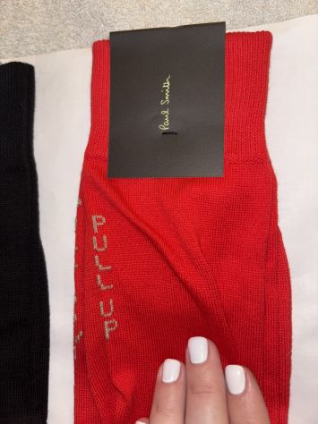 3 PAIA CALZE NUOVE DA UOMO INTROVABILI FIRMATE ORIGINALI”PAUL SMITH”MADE IN ITAL - Foto 2