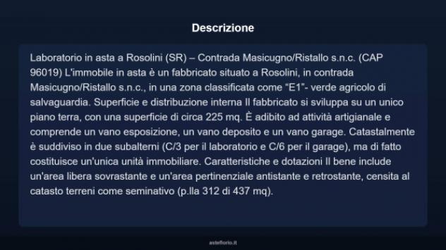 Immobile in asta di 225 m² in vendita a Rosolini - Foto 3