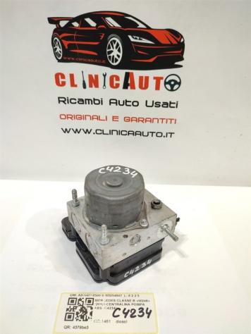 CENTRALINA ABS MERCEDES Classe B W246 2° Serie A0004310500 0265254647 diesel 1461 (12) - Foto 2