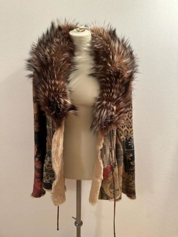 GIACCA IN PELLE ROBERTO CAVALLI - Foto 2