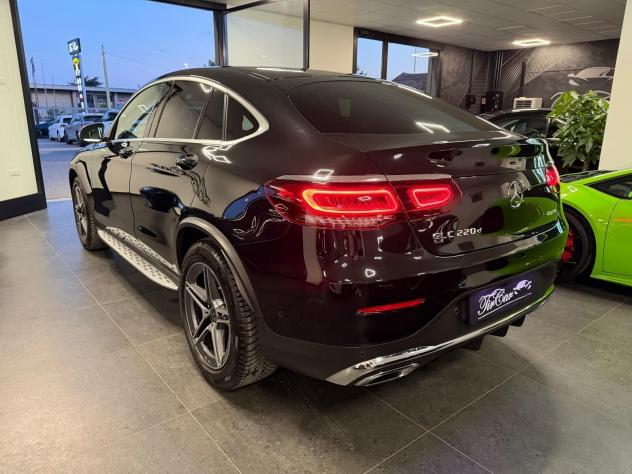 MERCEDES GLC 220D COUPE' 4MATIC PREMIUM 2.0 194CV PELLE NAVI CAM ANNO 2022 - Foto 6