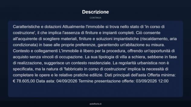 Immobile in asta di 223 m² in vendita a Novi Velia - Foto 4