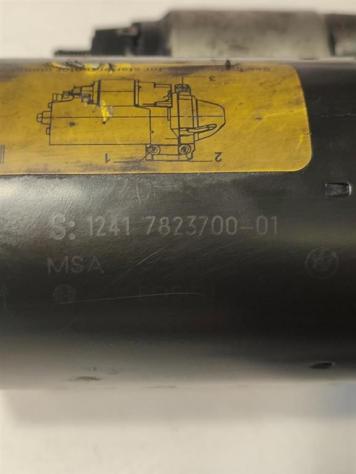 MOTORINO D' AVVIAMENTO BMW Serie 3 E91 Touring 1241 7823700 -01 0001139016 N47D20C diesel 1995 (0508) - Foto 3