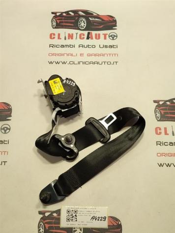 CINTURA DI SICUREZZA POSTERIORE DX RENAULT Twingo III serie 888403864R 34167086C H4D400 (14)