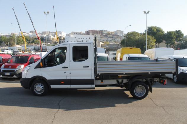 Ford Transit 350 2.0TDCi 170CV DOPPIA CABINA CASSONE RIBALTABILE MOTORE NUOVO - Foto 8