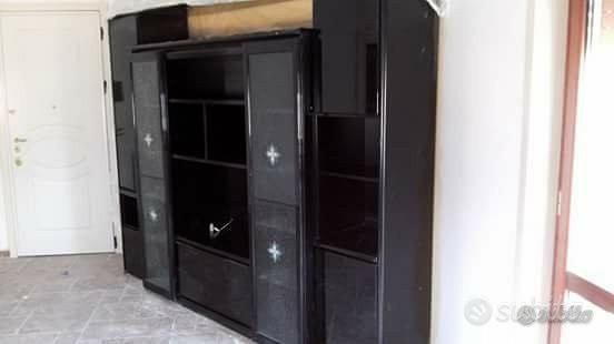 Vendo parete attrezzata nera - Foto 2