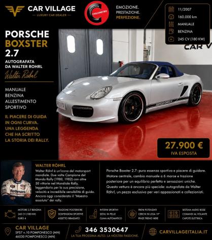 Porsche Boxster 2.7 24V