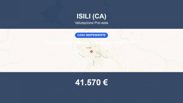 Immobile in asta di 166 m² con più di 5 locali in vendita a Isili