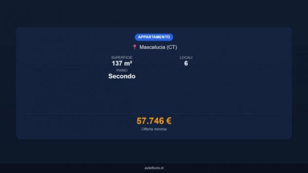 Immobile in asta di 137 m² con più di 5 locali e box auto in vendita a Mascalucia - Foto 15