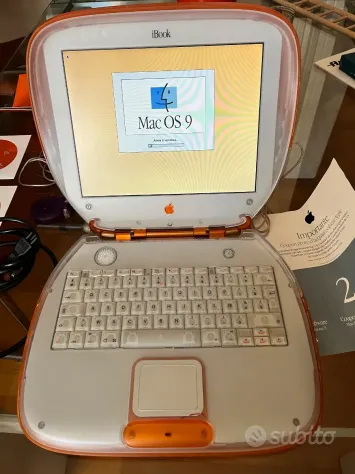 Apple iBook G3 Clamshell "Tangerine" – Perfetto - Foto 2