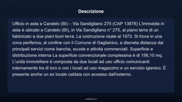 Immobile in asta di 156 m² in vendita a Candelo - Foto 3