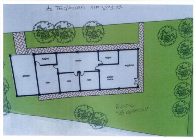 Rustico / Casale di 235 m² con più di 5 locali e box auto doppio in vendita a Soliera