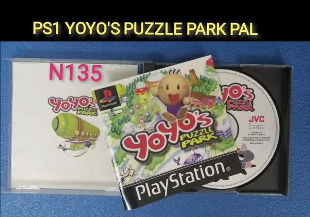 PS1 YOYO'S PUZZLE PARK RARO - Foto 2