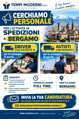 AUTISTA CONSEGNATARIO PATENTE C E CQC