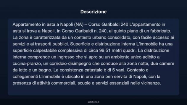 Immobile in asta di 99 m² in vendita a Napoli - Foto 5