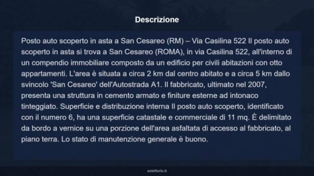 Immobile in asta di 11 m² in vendita a San Cesareo - Foto 5