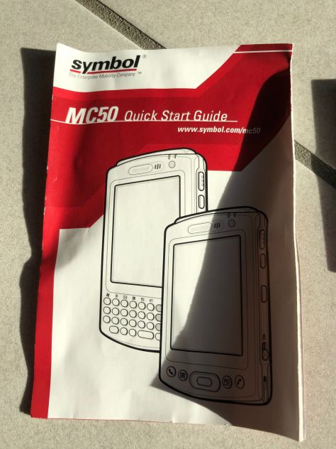 Symbol MC50 PALMARE PDA Scanner Codice a Barre - Foto 4