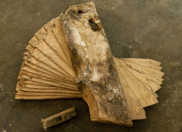 Cartelle legno rovere di recupero - Foto 4