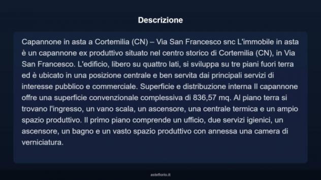 Immobile in asta di 836 m² in vendita a Cortemilia - Foto 10